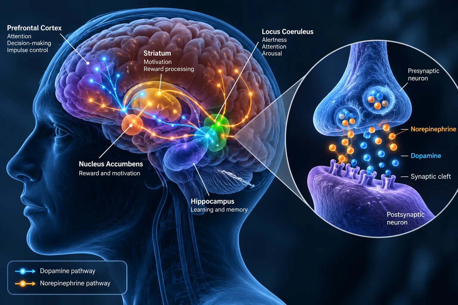 How Adderall affects neurotransmitter activity in the brain